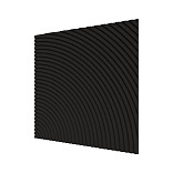 Стеновые панели Ликорн Круги Черный - 