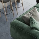 Кварц виниловый ламинат Vinilam Ceramo Stone 91907 Мальтийский Базальт
 - 6