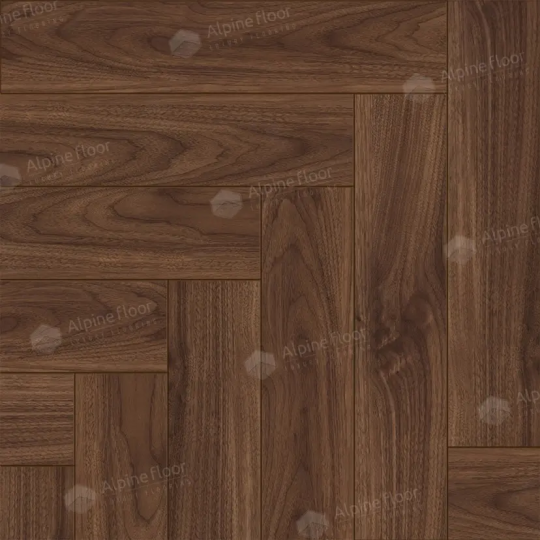 Ламинат Alpine Floor Herringbone 10 Herringbone 10 Орех Трентино LF107-12 - фото 1