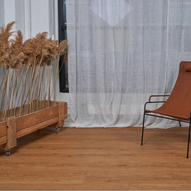 Кварц виниловый ламинат Vinilam Cork 10080V фаска Дуб Мейс - фото 6
