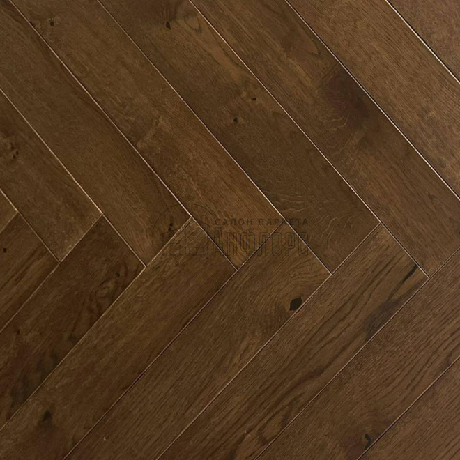 Паркет ёлка Golden Wood Дуб Гавана - фото 1