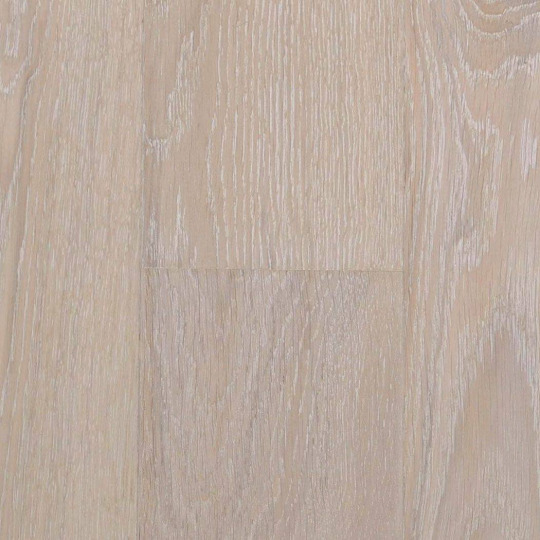 Инженерная доска Wood Bee Однополосная Дуб Крема ХС (ручная обработка) - фото 1