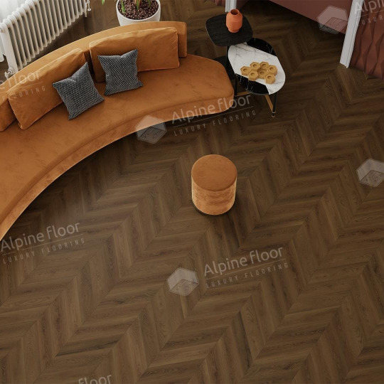 Ламинат Alpine Floor Chevron Art Chevron Art Дуб Денали LF109-09 - фото 4