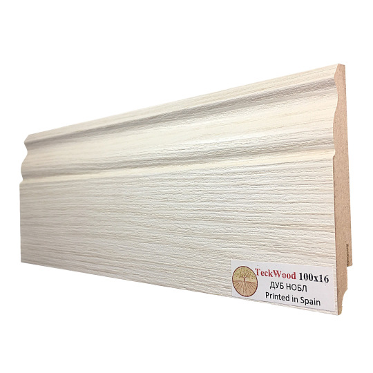 Плинтус TeckWood Цветной 100х16 Дуб Нобл - фото 2