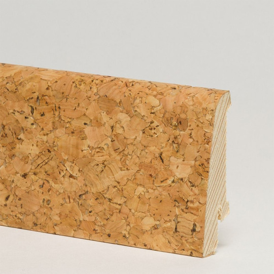 Плинтус Pedross 58х20 шпонированный - Пробка - фото 1