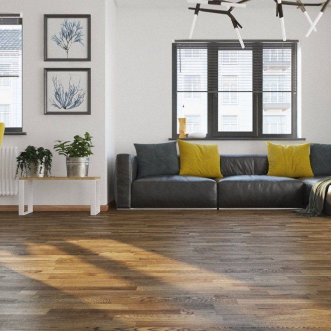 Паркетная доска Polarwood Space Collection PW Oak Jupiter Oiled 3S - фото 2