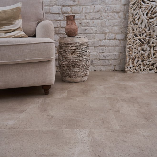 Кварц виниловый ламинат Vinilam Ceramo Stone Glue 61603 Бетонная смесь клеевой - фото 1