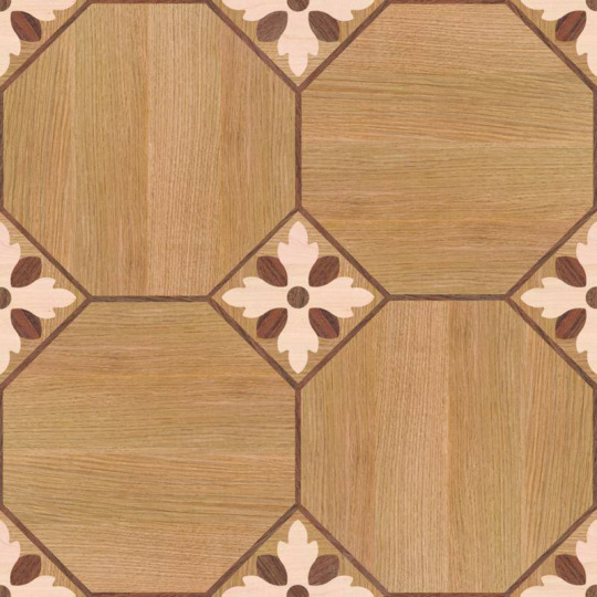 Модульный паркет  Модульный паркет M-157 (дуб радиал, клен, орех) - фото 1