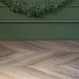 Кварц виниловый ламинат Vinilam Parquet Chevron RI153616CL4 Шеврон Шампань - 4