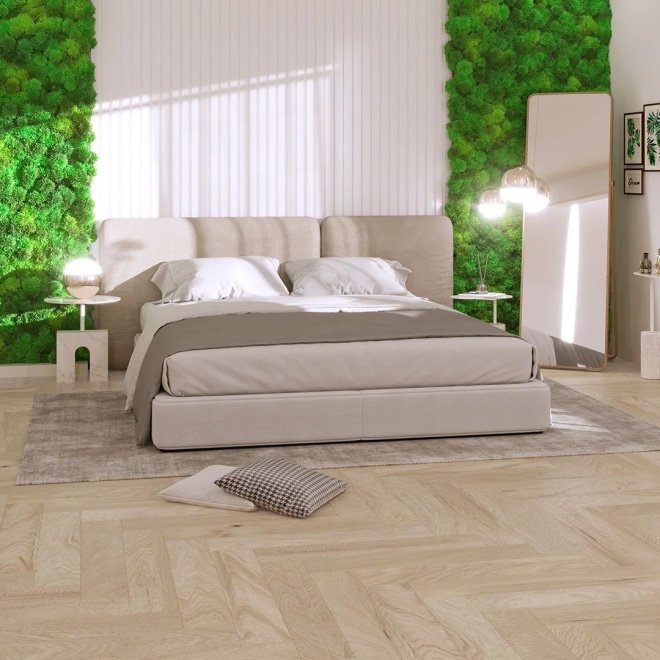 Паркет ёлка Barlinek Английская ёлка Дуб Balos - фото 2