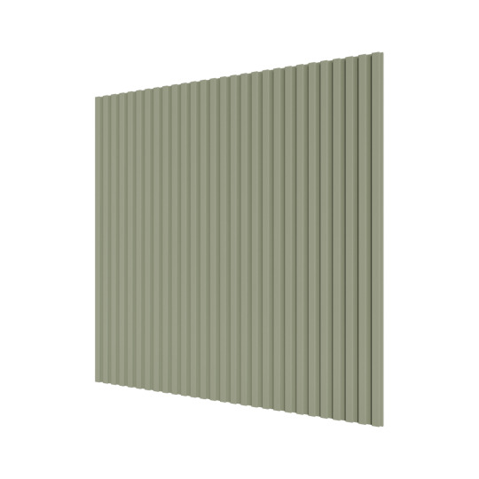Стеновые панели Ликорн Полосы Фисташка - фото 2