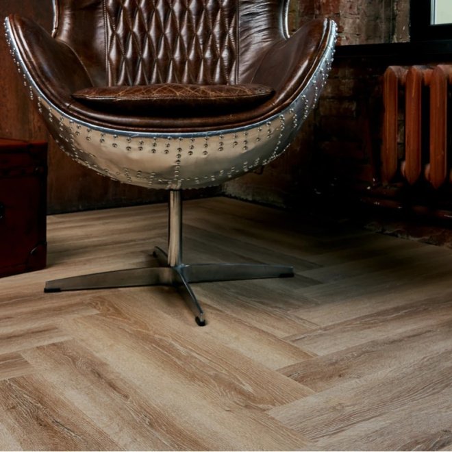 Кварц виниловый ламинат Vinilam Parquet Herringbone IS11166 Паркет Классический - фото 4