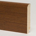 Плинтус Pedross 80х18 шпонированный - Венге - 