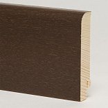 Плинтус Pedross 80х18 шпонированный - Дуб Кофе - 