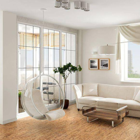 Пробковый пол Corkstyle EcoCork Linea Linea 6x305x915 Без покрытия Клеевое - фото 1