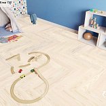 Паркет ёлка Barlinek Английская ёлка Ясень Moonlight - 1