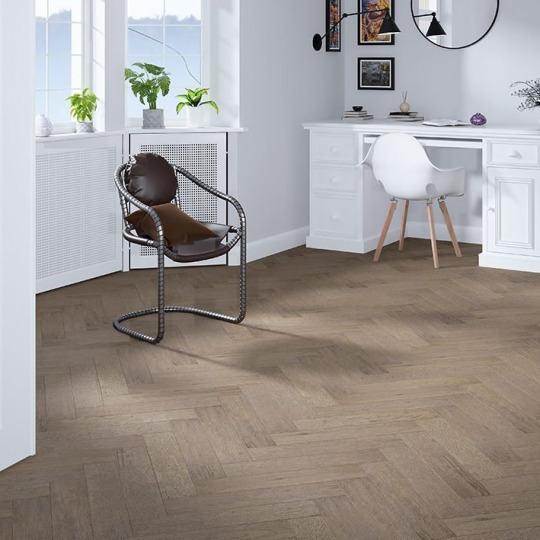 Паркет ёлка Gran Parte Венгерская ёлка 004 Мокка Мокка 15х110х550 - фото 3