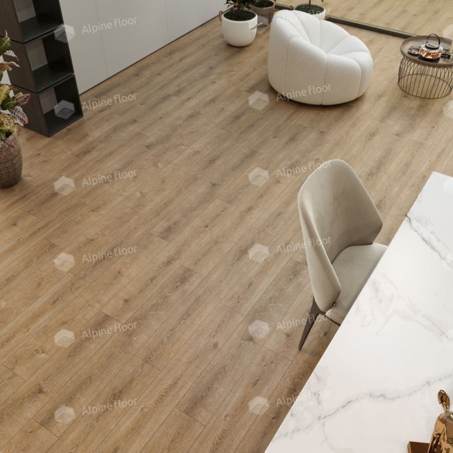 Кварц виниловый ламинат Alpine Floor Solo Plus ECO 14-301 Ларгетто - фото 3