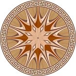 Художественный паркет Художественный паркет Р-042 (дуб радиал, мербау, орех, клен, ясень) - 