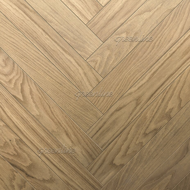 Паркет ёлка Greenline  138 Дуб Гарда английская 138 Дуб Гарда 15х125х520 - фото 1