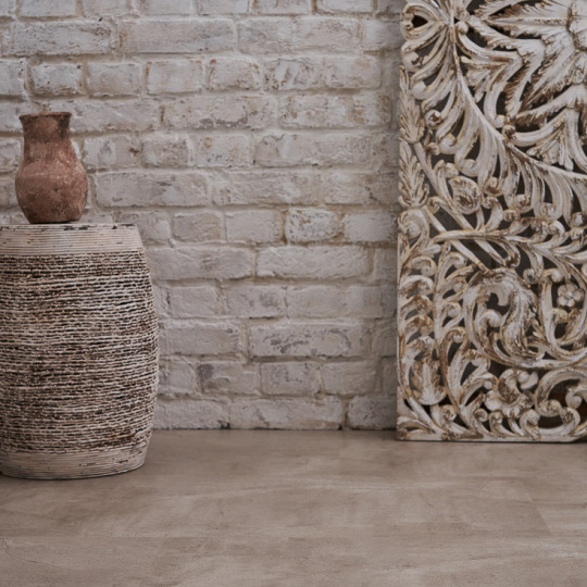 Кварц виниловый ламинат Vinilam КЕРАМО Stone 61603 Бетонная смесь
- фото 28