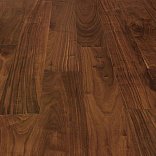 Инженерная доска Wood Bee Однополосная Американский орех 30% блеск - 1