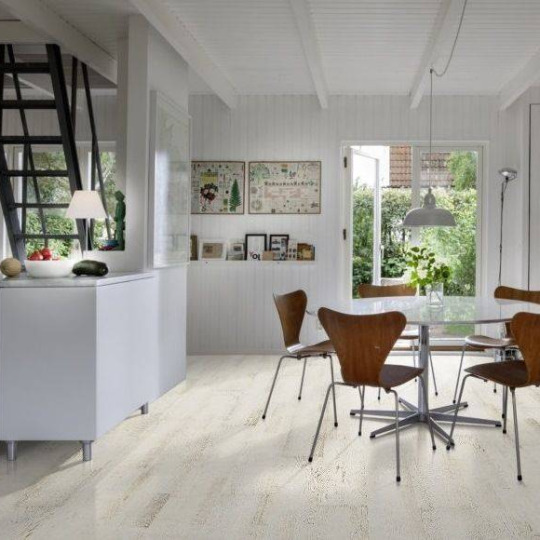 Паркетная доска Karelia Oak Shoreline White 3S - фото 2