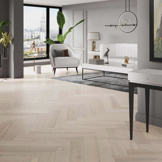 Паркет ёлка Barlinek Английская ёлка Дуб Trivor Дуб Trivor 14х110х660 - фото 2