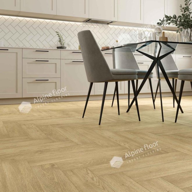 Кварц виниловый ламинат Alpine Floor Parquet Premium ECO 19-3 Дуб Ваниль Селект - фото 4
