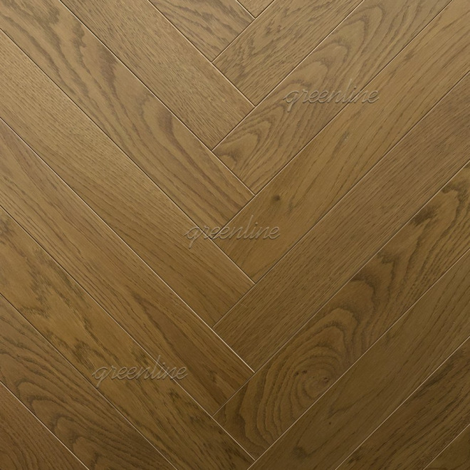 Паркет ёлка Greenline  713 Дуб Глори 713 Дуб Глори 12х127х500 - фото 2