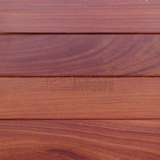 Террасная доска  Кумару красный, гладкая - фото 1