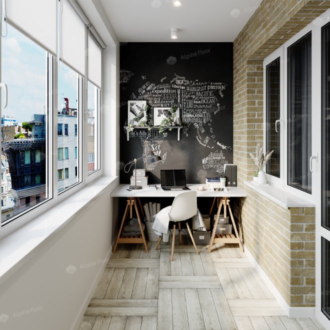 Кварц виниловый ламинат Alpine Floor Expressive Parquet ECO 10-5 Снежная Лавина - фото 2