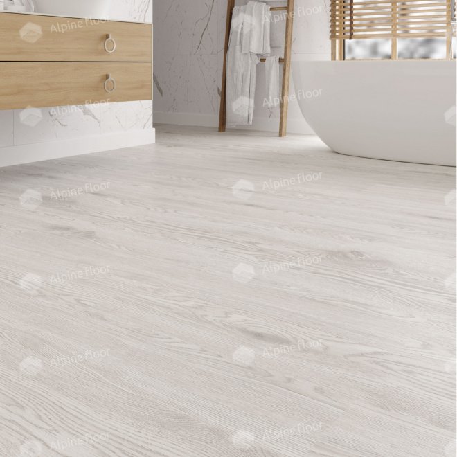Кварц виниловый ламинат Alpine Floor Easy Line LVT ECO 3-1 Дуб Арктик - фото 4