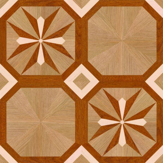 Модульный паркет  Модульный паркет M-138 (дуб радиал, клен, мербау) - фото 1