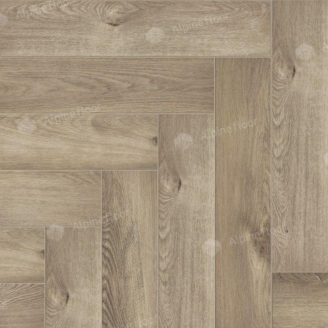 Кварц виниловый ламинат Alpine Floor Parquet LVT ECO 16-5 Дуб Натуральный Отбеленный - фото 1