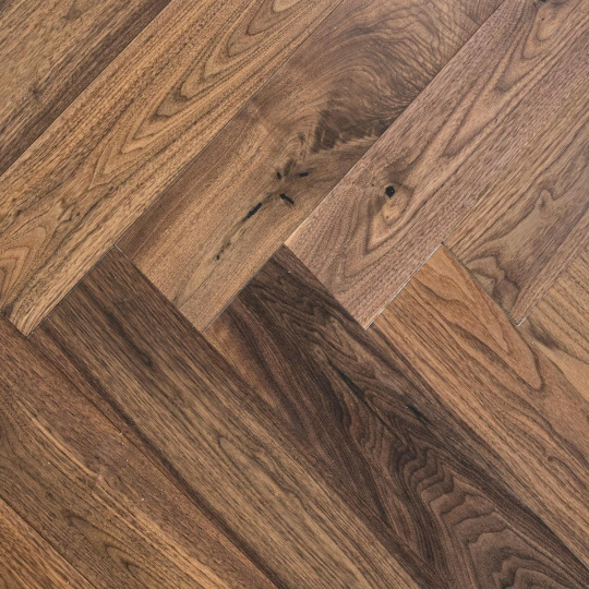 Паркет ёлка Marco Ferutti Hermitage Hermitage Орех Американский Hermitage Орех Американский 15х122х610 ABC - фото 2