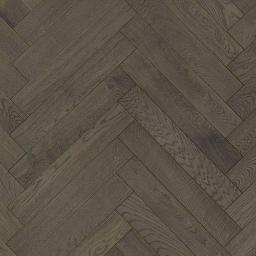 Паркет ёлочка Esta Parket Herringbone 14005 Oak HB BC Lava Grey