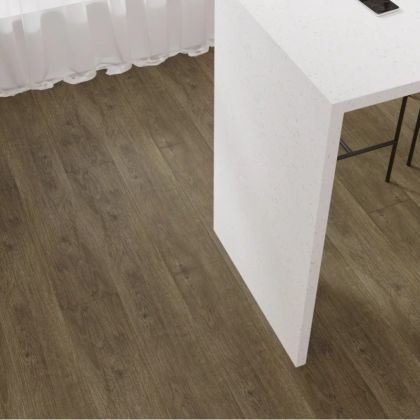 Кварц виниловый ламинат Vinilam Glue 8891 Дуб Мёрс
 - Фото 4