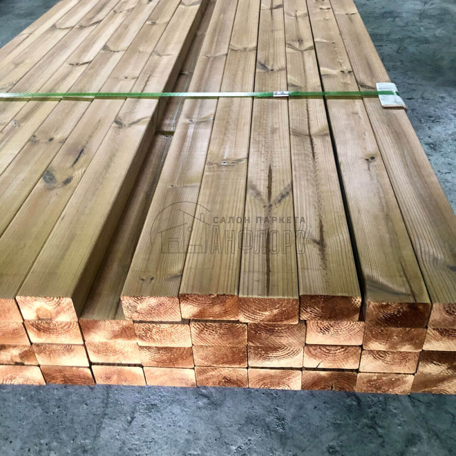 Террасная доска  Термососна косой планкен - фото 5