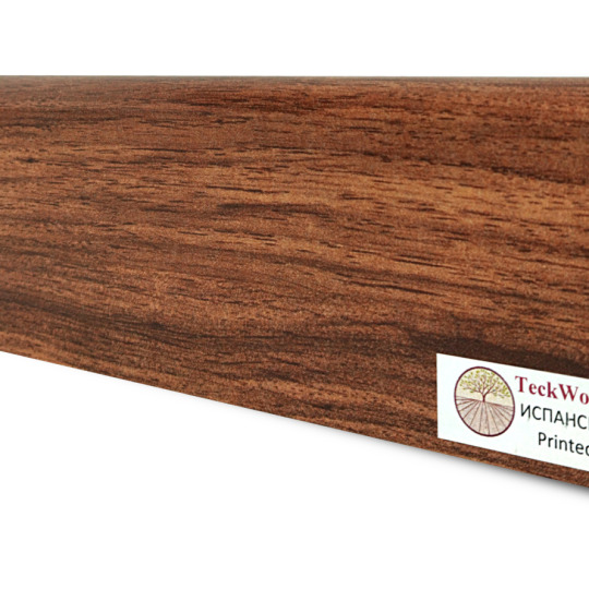 Плинтус TeckWood Цветной 75x16 Испанский Орех (Spanish Walnut) - фото 1