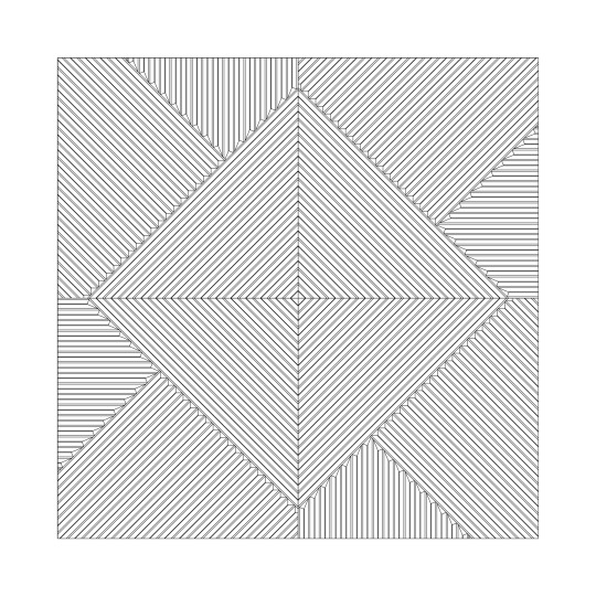 Стеновые панели Ликорн Пирамида Темно-синяя - фото 4