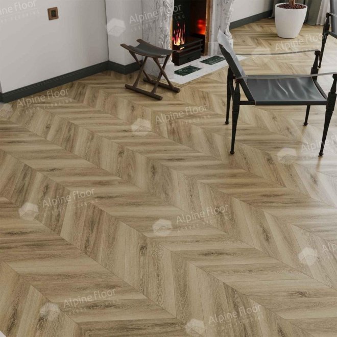 Кварц виниловый ламинат Alpine Floor Chevron Alpine ECO 18-14 MC Вайпуа

5 мм - фото 3