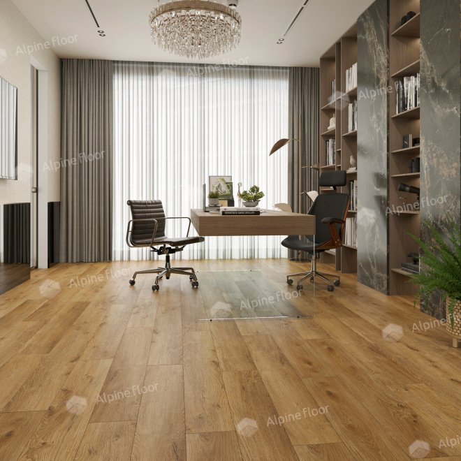 Кварц виниловый ламинат Alpine Floor Ultra LVT ECO 5-30 Дуб Цейлонский - фото 2