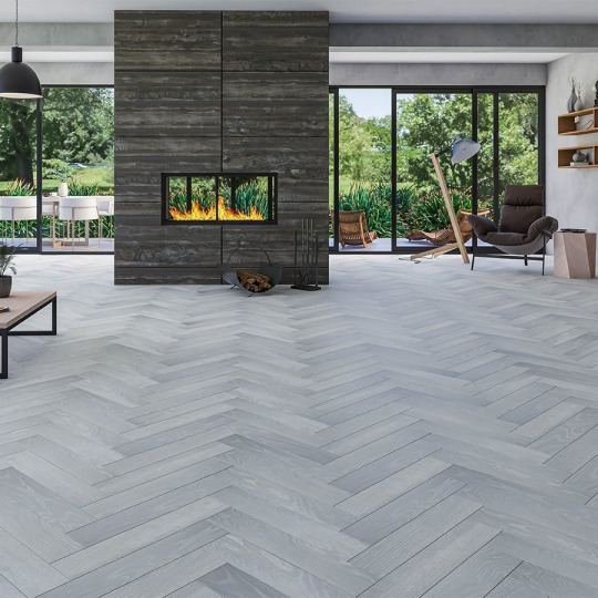 Паркет ёлка Gran Parte Венгерская ёлка 017 Желато Желато 15х110х550 - фото 4