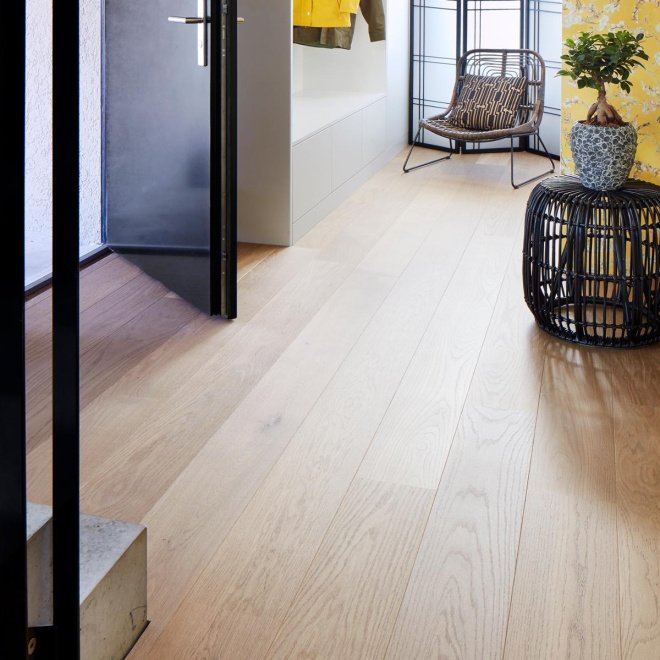Инженерная доска Bauwerk Villapark Дуб Slightly Smoked Crema - фото 2