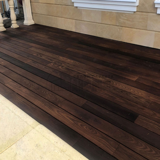 Террасная доска  Термоясень прямой планкен Термоясень прямой планкен 20х120х800-3000 - фото 5