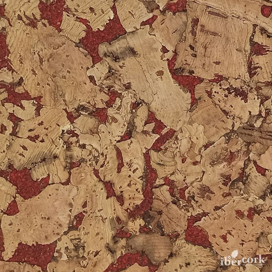 Стеновые панели Ibercork EasyCork Кориа Рохо - фото 1
