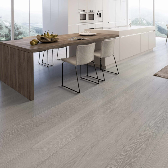 Паркетная доска Esta Parket 1-полосная доска 21075 Ash Elegant Dusky Grey White Pores
- фото 2