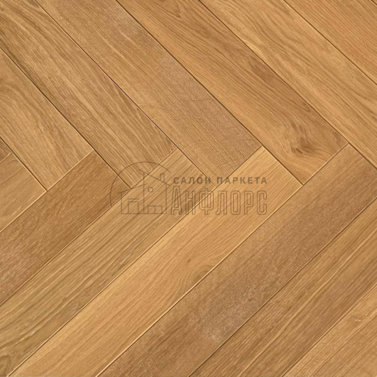 Паркет ёлка Golden Wood Дуб Совиньон - фото 1