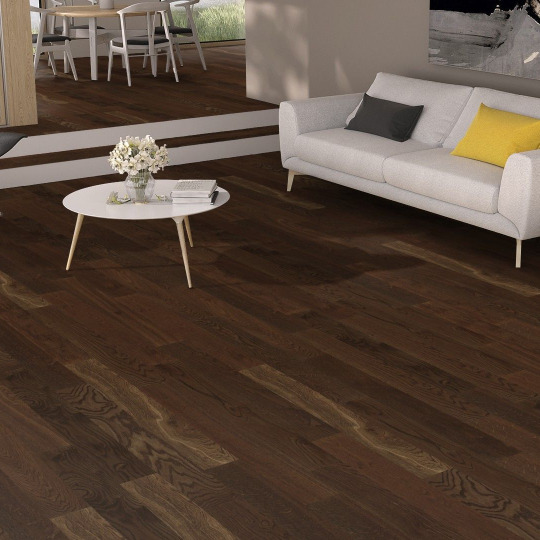 Паркетная доска Weitzer Diele 1000 69232 Eiche kerng./Дуб мореный
- фото 2